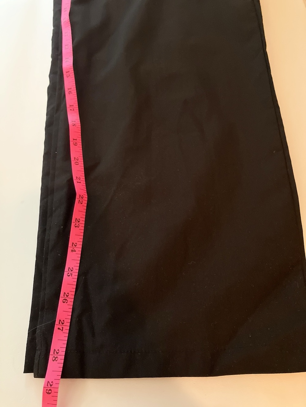 SHEIN Wide-Leg High-Rise Pull-on Cargo Pants Black Lightweight Large - Picture 8 of 9